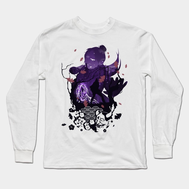 Apex Legends Wraith Long Sleeve T-Shirt by whydesign